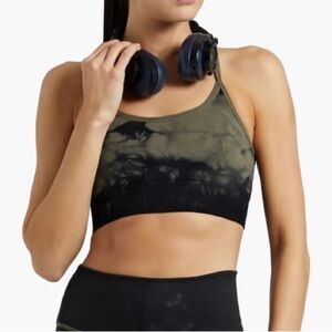 New with tags GOOD AMERICAN Tie-dyed stretch sports bra Size:0 (XS)